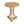 Natural Finish Round Wood Accent Table
