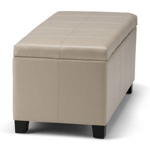 Dover - Upholstered Storage Ottoman Bench