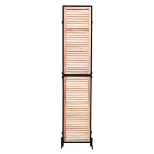 Rustic 3 Panel Room Dividers And Folding Privacy Screen