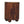 Solid Wood Curved Fluted Bedside Chest