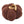 Pumpkin Ornament Decor For Holiday Harvest Festival Fall Festival & Thanksgiving (Set of 2) - Dark Brown