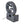 26.77'H Gray Circular Polyresin Outdoor Water Fountain with LED Light