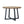 Round Dining Table With Wire Brushed Mindi Top And Mahogany Base - Wheat