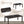 Extendable Dining Table Set With 4 Upholstered Chairs And 1 Bench