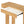 TREXM Rustic Minimalist Console Table with Hidden Drawer