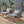 Outdoor Sofa With Cushions And Iron Legs - Dark Gray
