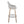 Hannah - Transitional Fixed Height Barstool With Swivel With Round Footrest (Set of 2)