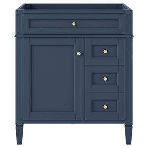 Bathroom Vanity With 2 Drawers And Tip-Out Drawer, Storage Cabinet
