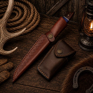 Buy Best Duo Damascus Steel Fillet & Pocket Folding Knife