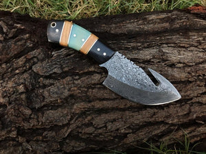 Gut Hook Skinning Knife – Big Game Hunting & Deer Processing Knife