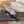 Damascus Steel Pocket Knife Buffalo Horn and Rose Handle