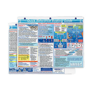 Davis Quick Reference Boating Guide Card - TRAPSKI