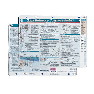Davis Quick Reference Coastwise Piloting Card - TRAPSKI