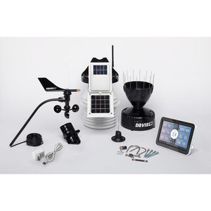 Davis Vantage Pro2 Wireless Weather Station w/WeatherLink Console 24hr Fan Aspirated Radiation Shield - TRAPSKI