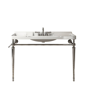VICI 48" Bathroom Console Sink, Wall-Mounted