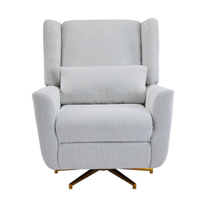 Power Recliner Chair Swivel Upholstered 360° Swivel Recliner