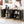 U_Style Modern 4-Vertical Wavy Slatted Doors Sideboard