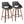 Fabrico - Mid-Century Modern, Counter Stool (Set of 2)