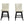 Upholstered Swivel Bar Stools High Back (Set of 2) - Cream White