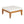 6 Piece Acacia Wood Outdoor Modular Sectional with Daybed and Tea Table
