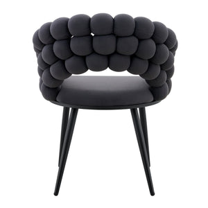 Puffy Bubble, Ball Chain Chairs For Dining Room (Set of 2)
