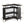 L Shaped Home Mini Bar Table With 2 Tier Shelves & Glass Racks - Black