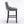 Contemporary Upholstered Wing-Back Barstools With Button Tufted Decoration And Wooden Legs, And Nailhead Trim, Leisure Style Bar Chairs, Bar Stools (Set of 2)