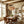 Chandelier, 2 Tier Boho Wabi Sabi Pendant Light, Hanging Ceiling Lamp - Gold