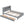 Storage Platform Bed With LED Lights, 2 Drawers And Trundle