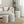 Set of 3 Rounded Wood Coffee Tables with Whitewashed Wood Finish