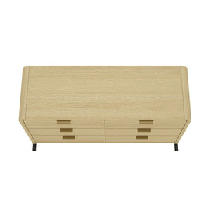 Grace - Double Dresser With 6 Drawers - Oak