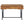 3 Drawer Writing Desk With Handles - Brown