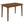 Liandra - 5 Piece Dining Set - Chestnut