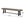 Outdoor Patio Bench - Gray / Rustic Metal