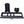 Heavy Duty Adjustable Motorcycle Stand / Wheel Chock 1800 Lb Capacity - Black