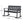 Baxter Rocking Loveseat - Dark Gray