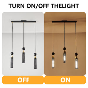 25" Modern Pendant Chandelier