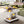 Adjustable End Table With Wheels, 360°Rotating Top And Storage Space