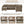 U-Shaped Sectional Sofa Bed With Storage, Charging Ports, And Cup Holders - Brown