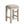 Console Table With 4 Stools - Antique White