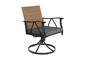 7 Piece Patio Dining Set with Outdoor Wicker Furniture