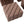 Interlocking Deck Waterproof Outdoor Patio Tiles (Set of 44) - Brown