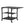 Outdoor Grill Table, Prep Cart With Wheels, Storage Shelf And Hooks - Black