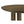 Crispin - Round Dining Table With Shelf - Brown