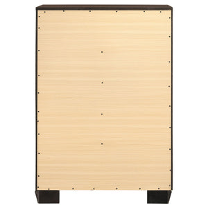 Hadfield - 5 Drawer Chest In Rich - Dark Brown