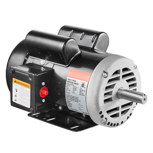 5HP Air Compressor Electric Motor 230V 25A 3450RPM CW/CCW Rotation