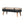 Boucle x Leather Upholstered Bench, Nordic Legs