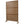Freestanding Decorative Privacy Screen For Deck Balcony Patio, Metal Privacy - Brown