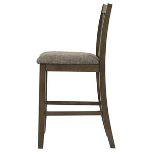Maxine - Upholstered Counter Height Dining Side Chair (Set of 2) - Brown
