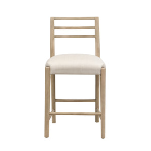 Counter Stool with Ladder Back (Set of 2)
